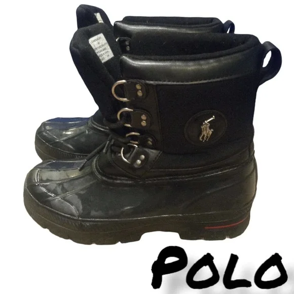 Polo Ralph Lauren | Shoes | Polo Ralph Lauren Mens Black  display picture 2